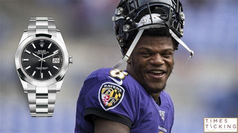 lamar buys rolex|Lamar Jackson gifts Ravens offensive line Rolex watches.